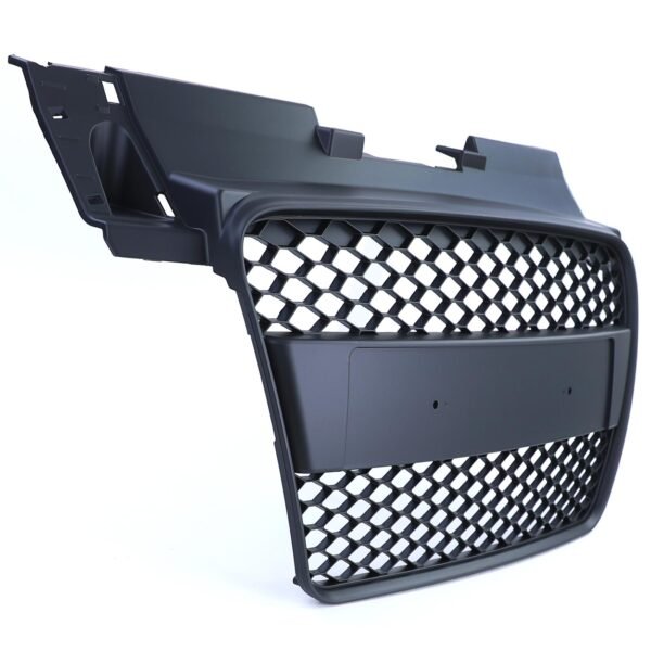 Sport matt black honeycomb front grille for AUDI TT 8J - Slika 3