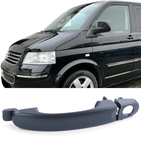 Outside Right Door Handle (Black) for VW Bus T5