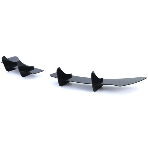 Rear Diffuser Insert (Black Gloss) for VW Golf 6 R20 08-13 - Slika 4
