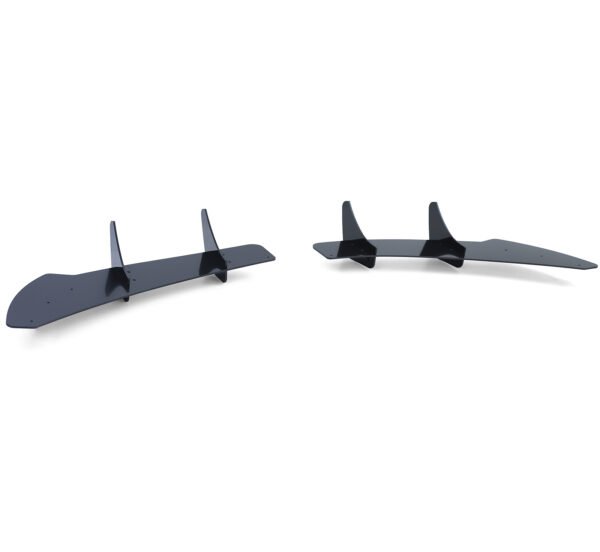 Rear Diffuser Insert (Black Gloss) for VW Golf 6 R20 08-13 - Slika 3