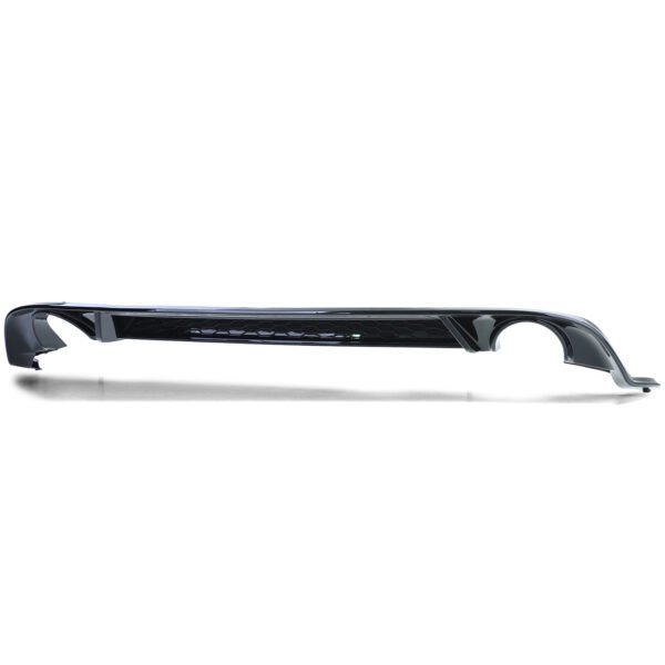 Rear diffuser (black gloss) for VW Golf 7 GTI 17-21 - Slika 2