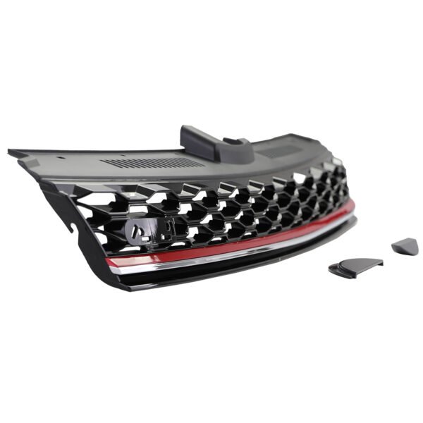 Grille without Emblem (Black Gloss) for VW Golf 7 GTD GTI Facelift 17-20 - Slika 4