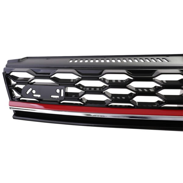 Grille without Emblem (Black Gloss) for VW Golf 7 GTD GTI Facelift 17-20 - Slika 3