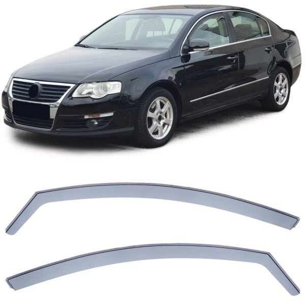 Tinted wind deflectors for VW PASSAT B6 and B7