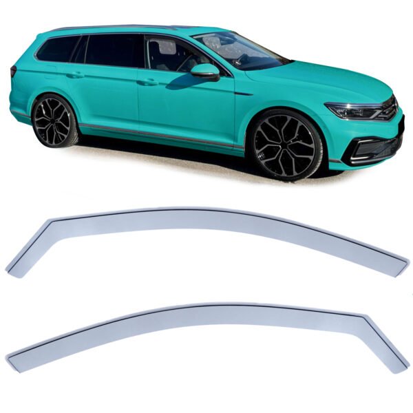 Tinted wind deflectors for VW PASSAT B8