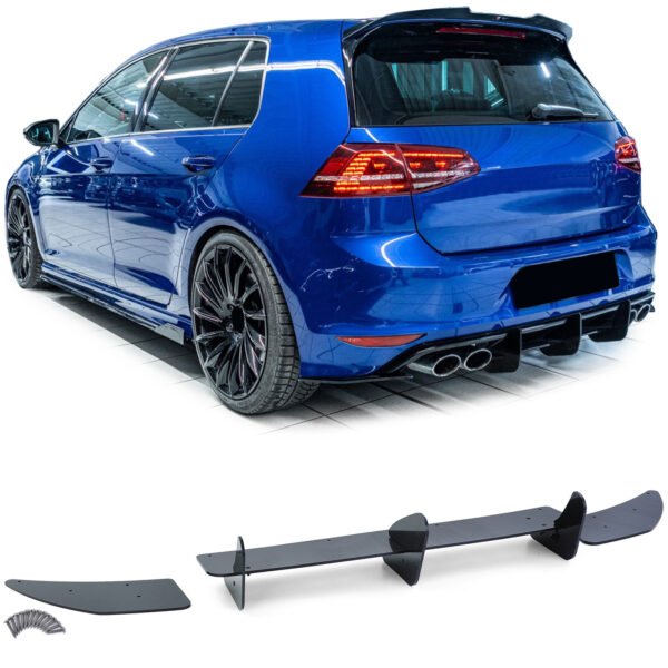 Rear Diffuser for VW Golf 7 R Pre-Facelift 12-17