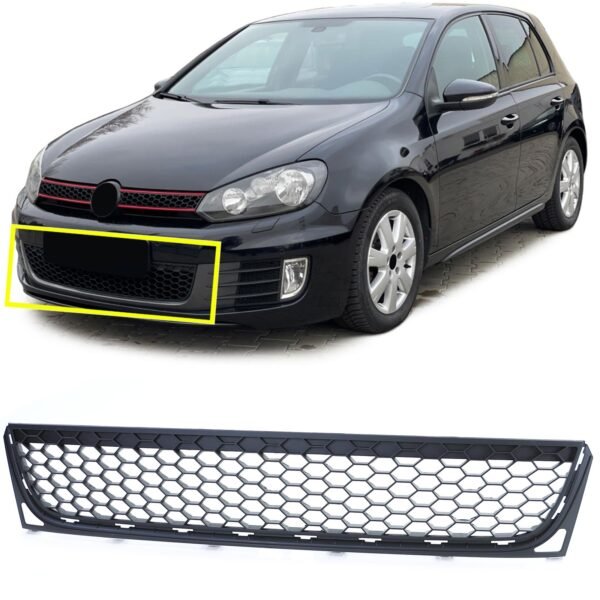 Honeycomb bumper grille for VW Golf 6 08-12 GTI GTD