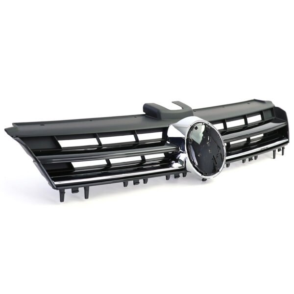 Sport Grille Black Gloss with Chrome Strip for VW Golf 7 also GTI 12-17 - Slika 9