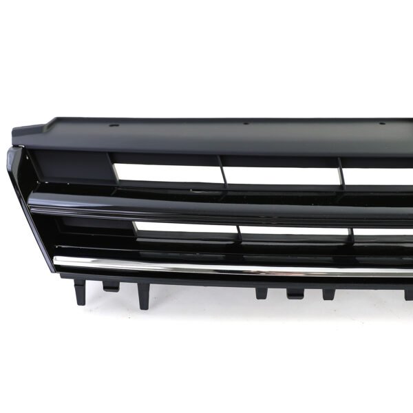 Sport Grille Black Gloss with Chrome Strip for VW Golf 7 also GTI 12-17 - Slika 7