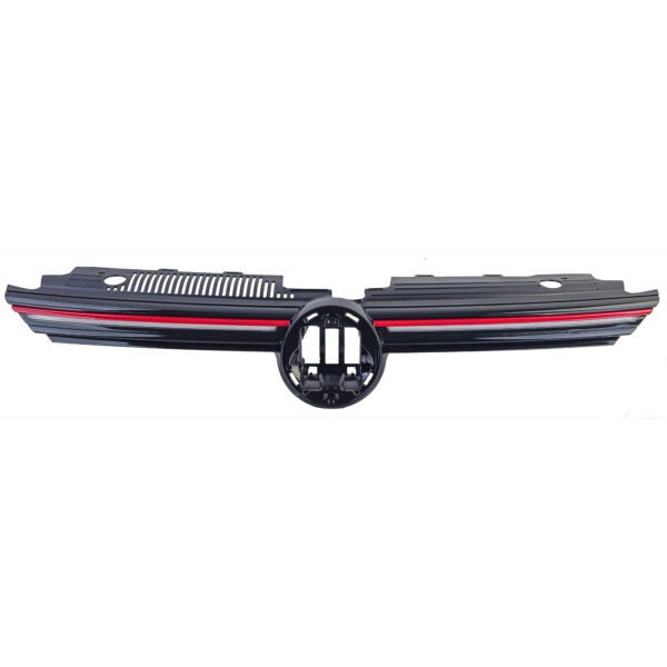 Grille with red trim illuminated for VW Golf 8 from 2019 - Slika 10