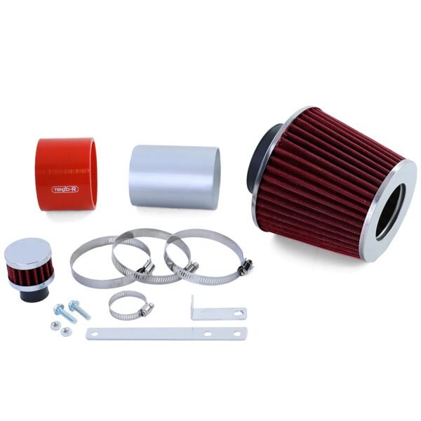 Air intake kit with red sports filter for VW GOLF 4, BORA, BEETLE