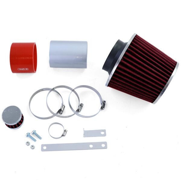 Air intake kit with red sports filter for AUDI TT 8N 1.8T - Slika 7