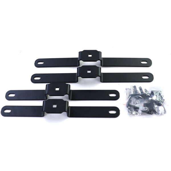 Side Tubes Stainless Steel (Black) for VW T5 T6 T6.1 short wheelbase - Slika 3