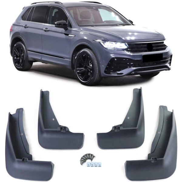 Black mud flap set for VW TIGUAN X