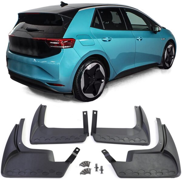 Black mud flap set for VW ID.3
