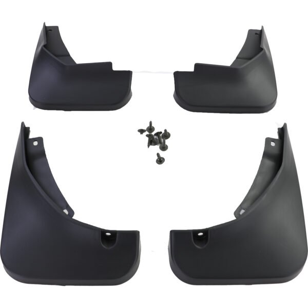 Black mud flap set for VW PASSAT CC