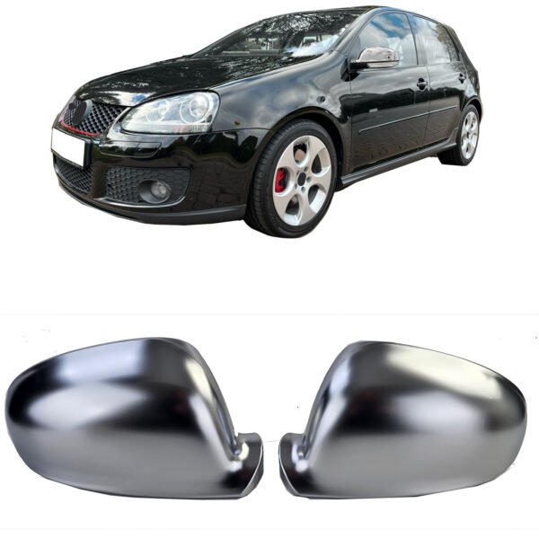 Mirror caps (Alu Look) set for VW Golf 5 2003-2009