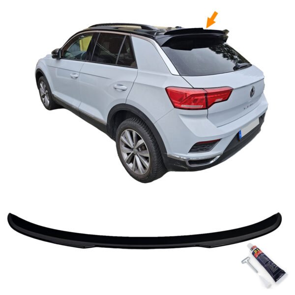 Sport gloss black rear spoiler for VW T-ROC
