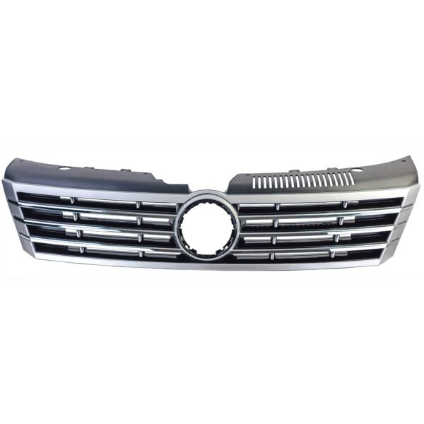 Chrome and black front radiator grille for VW PASSAT CC - Slika 3