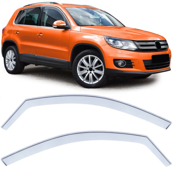 Wind deflector set for VW TIGUAN 5N