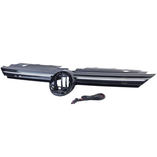 Grille with chrome trim illuminated for VW Golf 8 also GTI GTD R-Line 19-24 - Slika 2