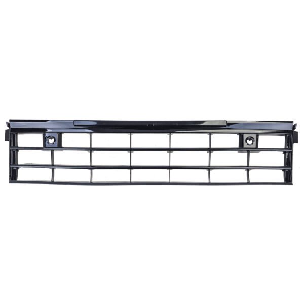 3-piece gloss black honeycomb front bumper grille for VW GOLF 8 GTI GTD R-LINE - Slika 3