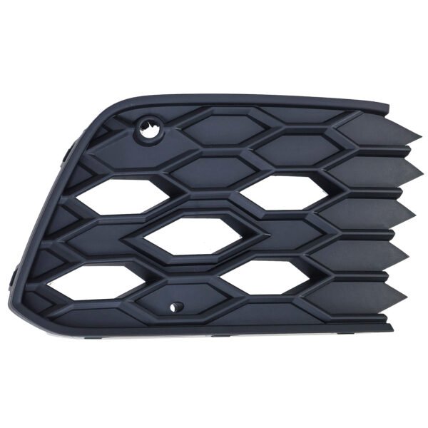 3-piece matt black honeycomb front bumper grille for VW GOLF 8 GTI GTD - Slika 3