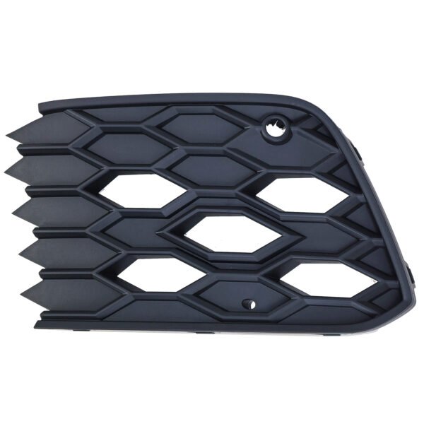3-piece matt black honeycomb front bumper grille for VW GOLF 8 GTI GTD - Slika 4