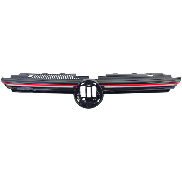 Grille with red trim illuminated for VW Golf 8 also GTI GTD R-Line 19-24 - Slika 10