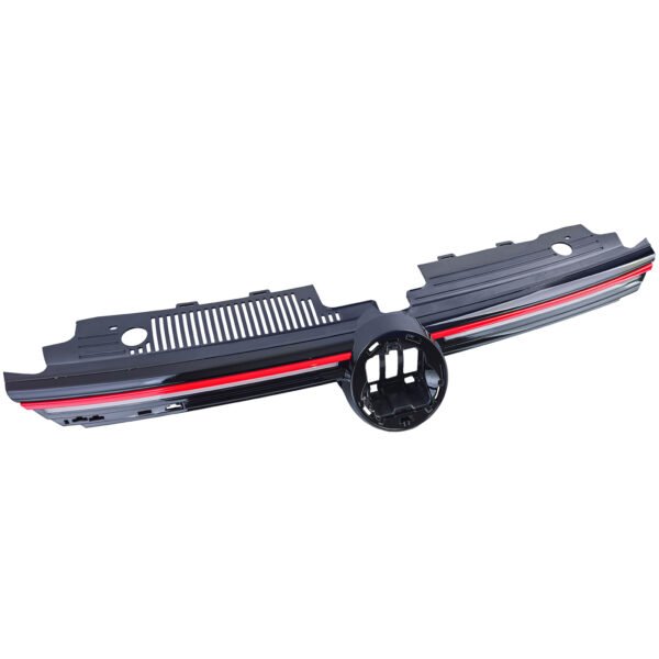 Grille with red trim illuminated for VW Golf 8 also GTI GTD R-Line 19-24 - Slika 8